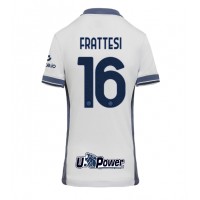 Fotballdrakt Dame Inter Milan Davide Frattesi #16 Bortedrakt 2024-25 Kortermet